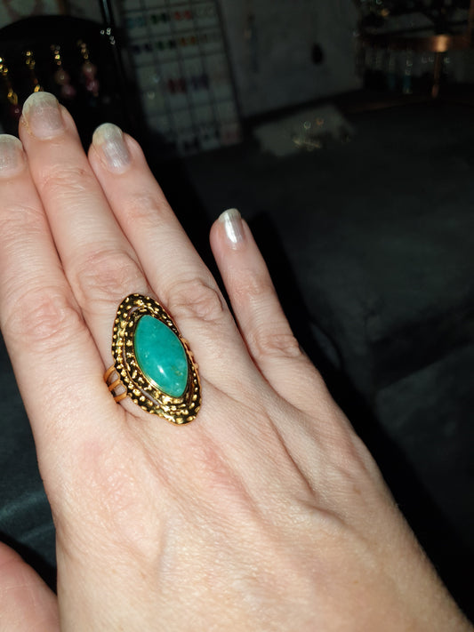 Bague AMAZONITE