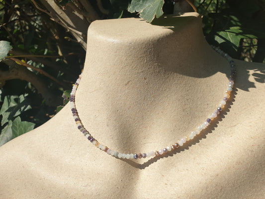 Collier en perles de cristal